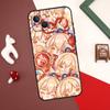 Cute Cartoon Genshin Impact Phone Case For iPhone 11 12 13 14 15 Pro Max Mini Cover For iPhone XR X XS Max 7 8 Plus SE 2020