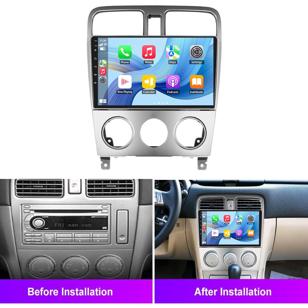 Android 13 Автомобильное радио для Subaru Forester SG 2002-2008 Мультимедиа Видео Плеер Навигация Стерео GPS Carplay Авторадио 2Din