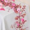 Pumpkin Vine Garland for Thanksgiving and Fall Decoration Made of Plastic and Fabric Suitable for Home and Event Use