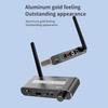 Wireless Audio Converter DAC Bluetooth-compatible5.1 Receiver Support USB U-Disk Play with Microphone Remote Control
