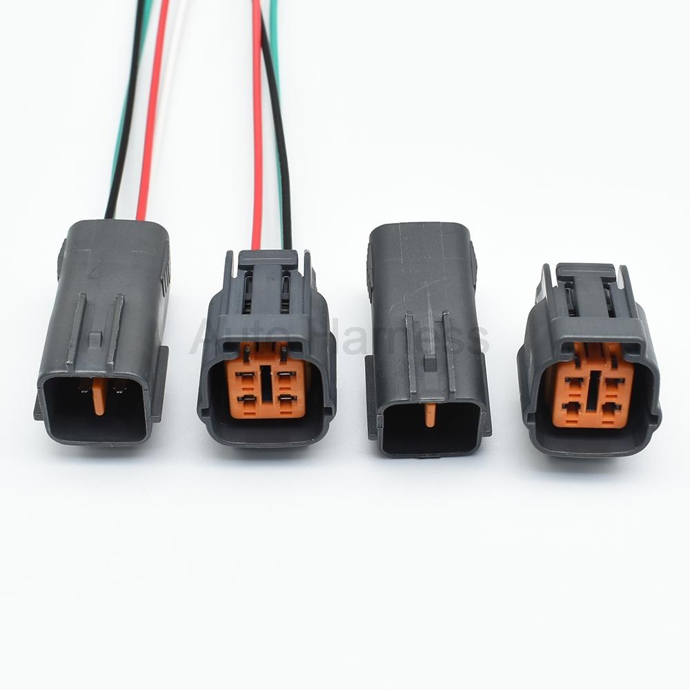 1 Pc 4 Pin Sumitomo Wire Connector 6195-0018 6195-0015 Oxygen O2 Sensor Plug Automotive Male Female Socket Harness For Toyota Fuel System Fittings7