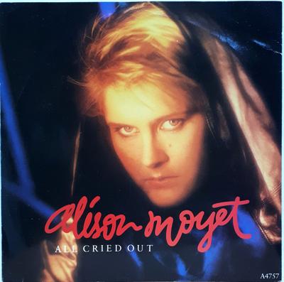 7-дюймовая пластинка ALISON MOYET - All Cried Out A4757 CBS 1984 UK Танцевальная и электронная музыка Б/У