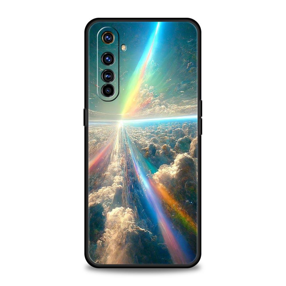Чехол для телефона "Звезды Земли Космос" Для Realme 12 11 10 9 8 5G 7 6 GT5 GT3 GT2 Pro Plus C21 C25 C35 Для Realme GT Neo 2 3 3T 5 Чехол