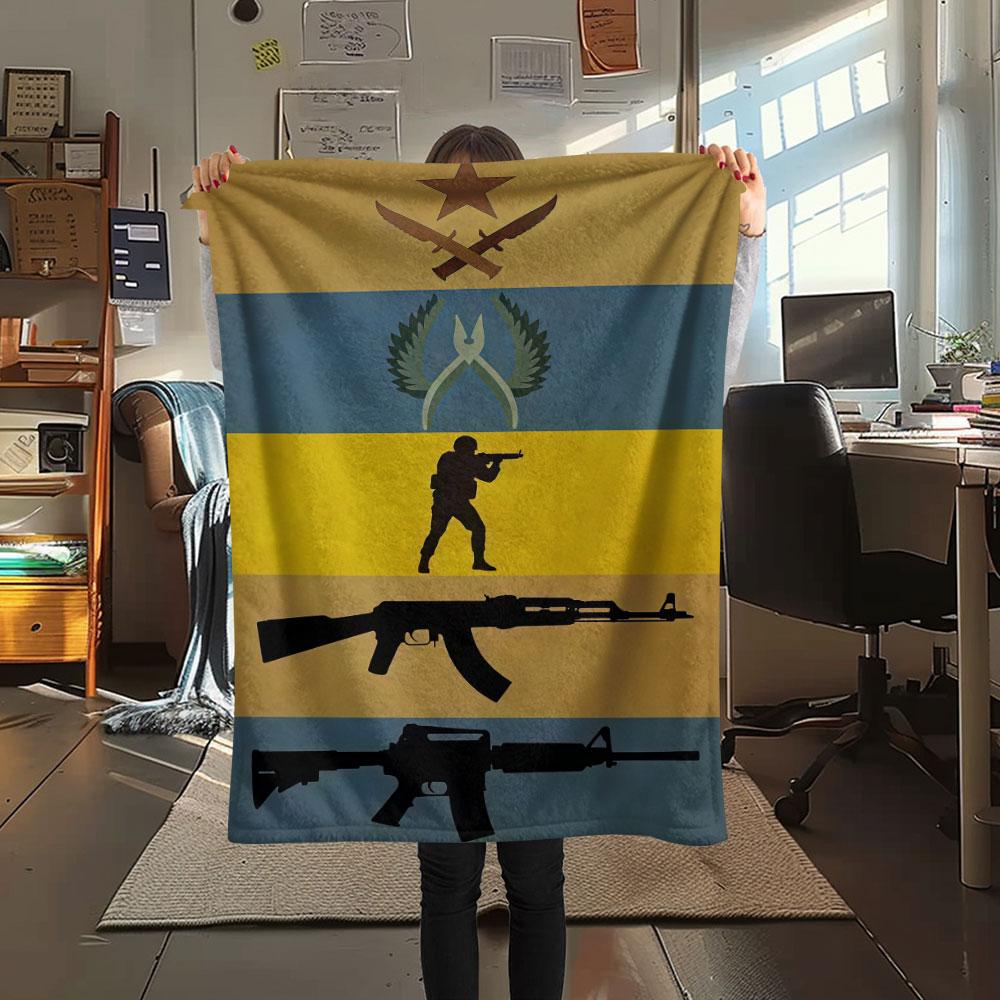 csgo2 Blanket, High quality Comfortable for All Seasons, Home Decor, Warmth and Comfort
