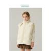 Children's down Vest Autumn and Winter New Style Girls' Warm White Duck down Vest Boys' Hooded Jacket Coat