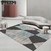 Простой Гостиная Геометрический Ковер Диван Журнальный Столик Напольный Коврик Офисный Напольный Коврик Прикроватный Ковер