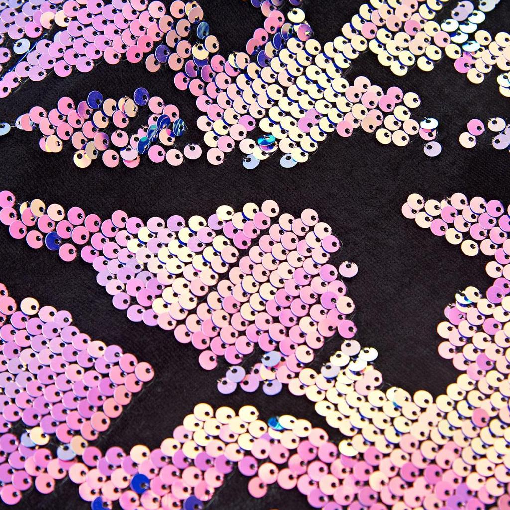 PYJTRL Мужские модные черные двухцветные брюки с блестящими пайетками, расширяющиеся на талии