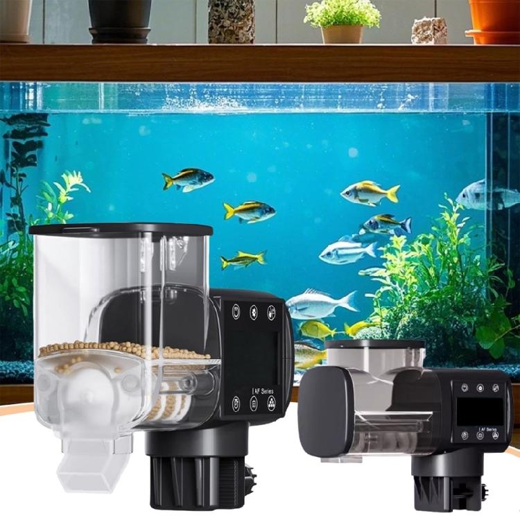 Цифровой таймер кормушка для аквариумов Автоматический дозатор корма Тихая работа Простая установка Дизайн для ухода за питомцами