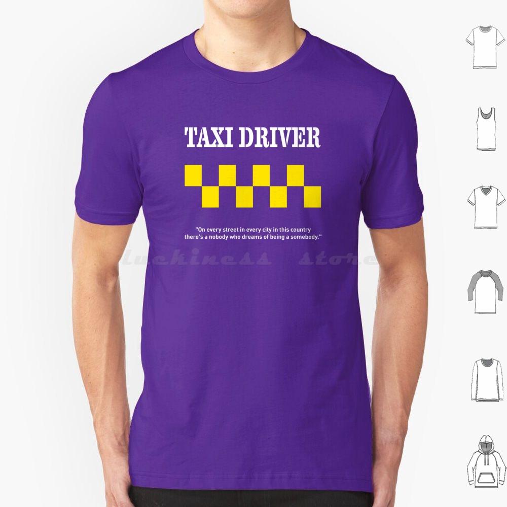 Taxi Driver By Scorsese 1976 T Shirt Big Size 100 Cotton Robert De Niro Movies Films Cinema Cinematography Thriller Harvey