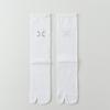 JK Two Toe Socks Thin Calf Long Socks Simple Split Toe Tube Socks  Summer