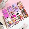 Крутой чехол для телефона Totally Spies для iPhone 17,16,15,14,13,12,11 Plus,Pro Max, Мягкий силиконовый черный чехол