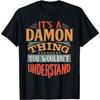 Футболка с именем Damon