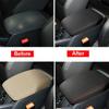 Car Armrest Box Center Console Lid Armrest Cover Interior Accessories PU Leather Cover for VW Volkswagen Golf 6 MK6 2009 -2012