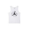 Soft Comfortable Sleeveless T-Shirt Men Tops White FZ1942100