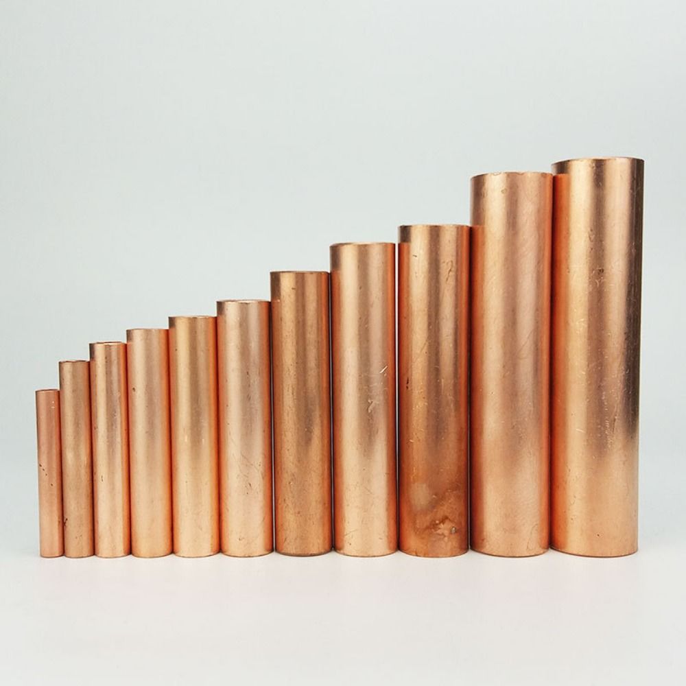 1Pcs Hole Passing GT Copper Terminal Connecting Tube Ferrule Lug GT Sleeve Tube  Welding