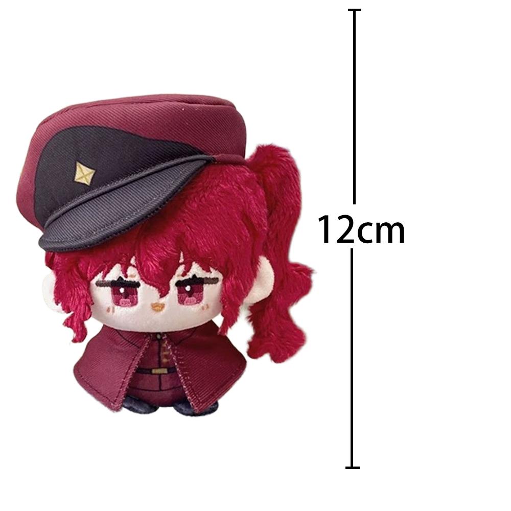 Anime Dazai Osamu Plush Sigma plush Doll Nikolai Gogol soft Pendant Keychain Ookura Teruko plushies Cute Anime Toys Gifts 12cm