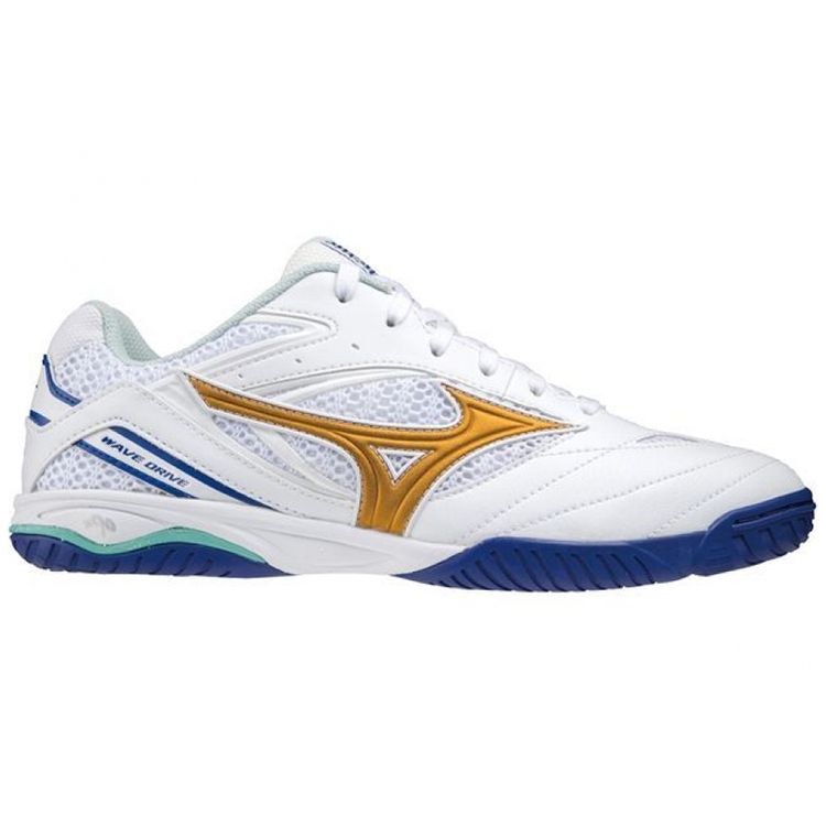 Mizuno Wave Drive 8 Удобные Повседневные Нескользящие Прочные Дышащие Кроссовки с Низким Верхом для Тренировок Унисекс кроссовки Белый Платиновый Синий 81GA170530