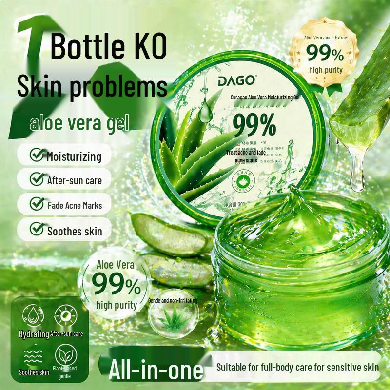 DAGO Men's Aloe Vera Gel for Hydration & Repair