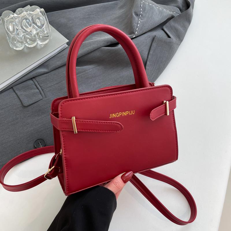 Fashion commuter handbag women's  new simple temperament small square bag versatile single shoulder messenger bag women's bag