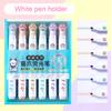 6Pcs/Set Cat Paw Color Highlighter Chisel Top Portable No Bleed Quick Drying Kids
