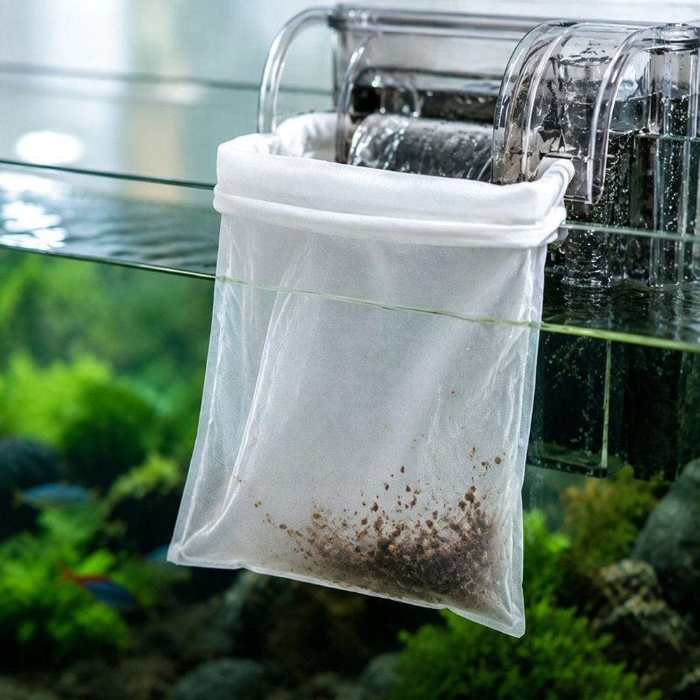 Nylon Fish Tank Filter Bag Fine Mesh Aquarium Filter Sock Aquarium Filter Bag Aquarium Filtration