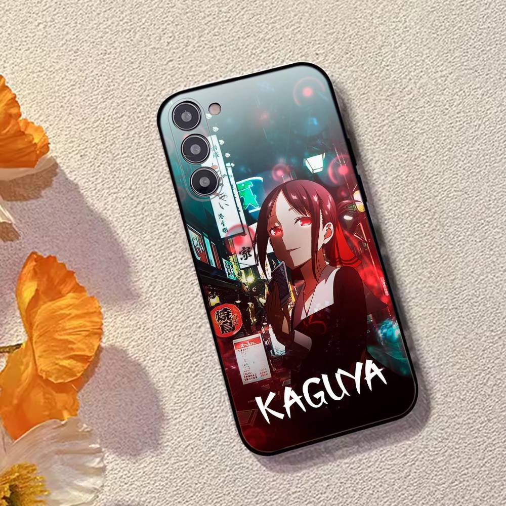 Anime Girl K-Kaguya sama Phone Case Silicone Soft For Samsung Galaxy A73,A72,A71,A70,A53,A52,A51