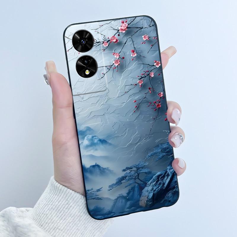 Cute Case For TCL 505 (T509K) (T5094) Fundas Capa Printing Shell Protective Cover Soft Silicone Cartoon Phone Casing Coque