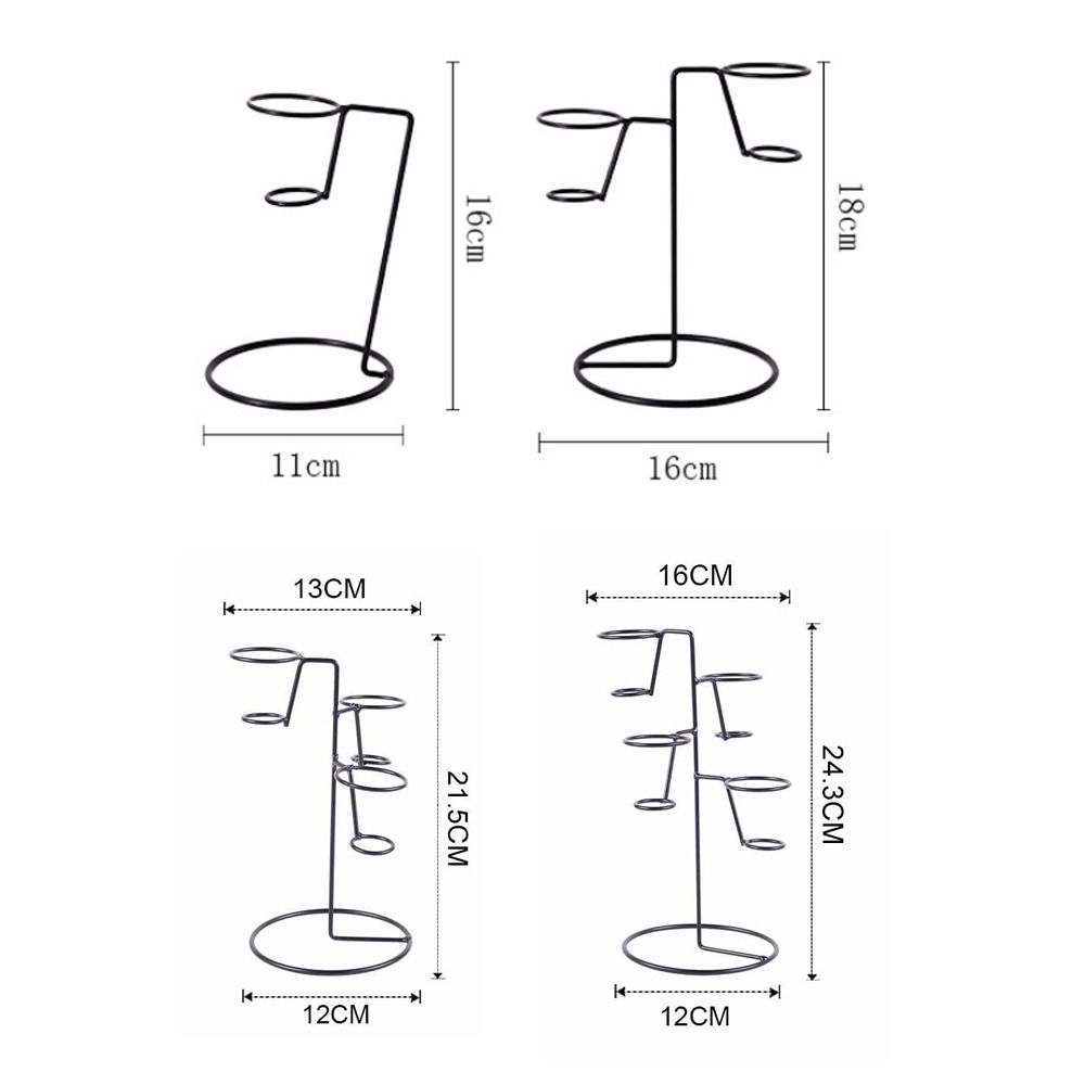 Iron For Wedding Birthday With Base Party Kitchen Tool Ice Cream Holder Display Rack Cone Holder