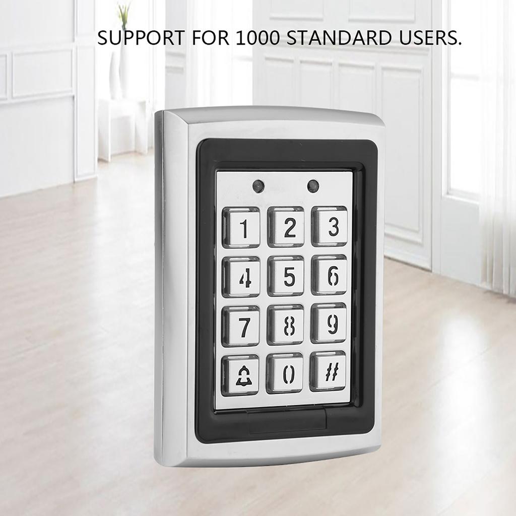RFID Card Door Access Controller Keypad With Backlight Security Door Access Control