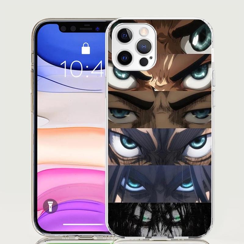 Чехол для телефона «Атака Титанов» (Раскат) Для iPhone 17 Air 16 15 Plus 11 14 Pro Max 13 Mini 12 7 8 + SE Художественный узор Индивидуальная обложка 17