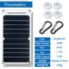 35 Вт Sunpower портативная солнечная панель 5 В солнечная пластина с USB безопасным стабилизирующим зарядным устройством для телефона Power Bank на открытом воздухе кемпинга дома RV подарок