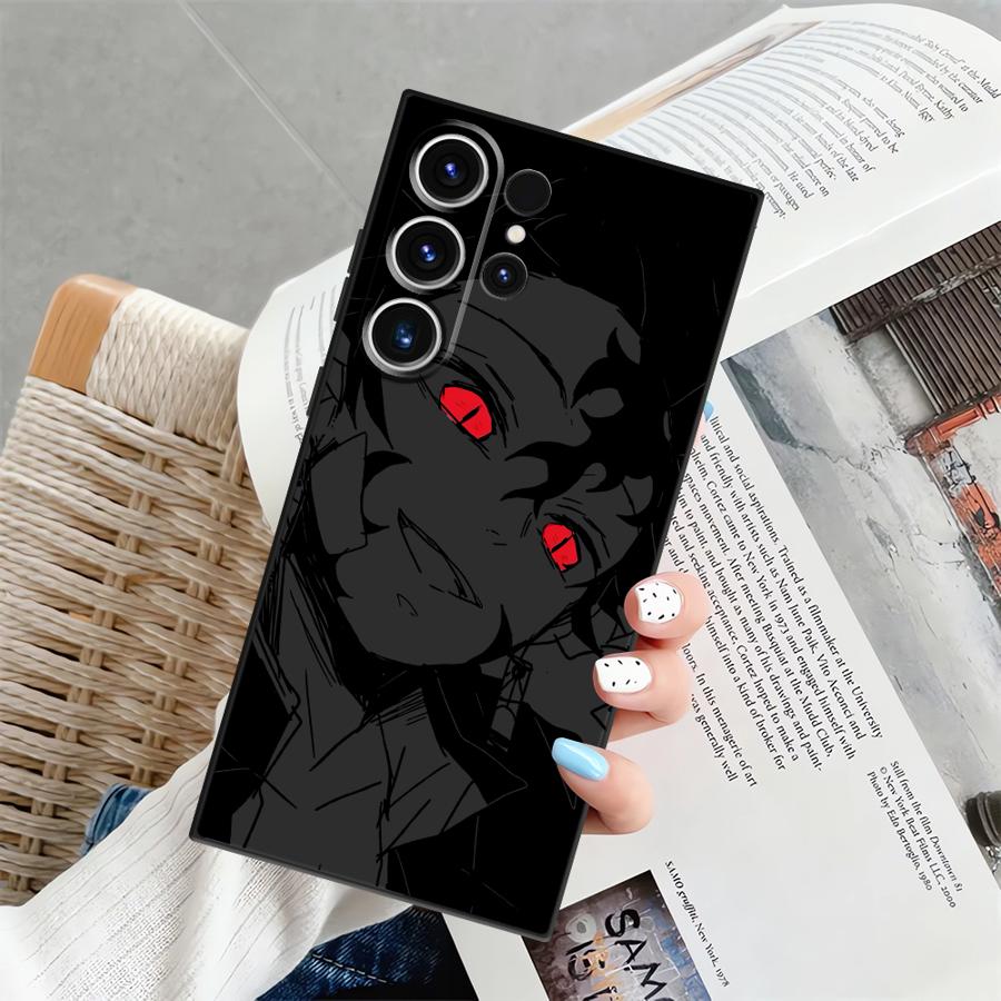 Мягкий задний чехол-бампер для Samsung Galaxy S20 S25+ S22 S24+ S25 Ultra S23 FE S24 Plus S9 S21 Горячий Демон Аниме Убийцы
