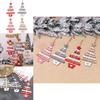Elegant Wood Christmas Pendant Decorations For Home And Party Ornamentation