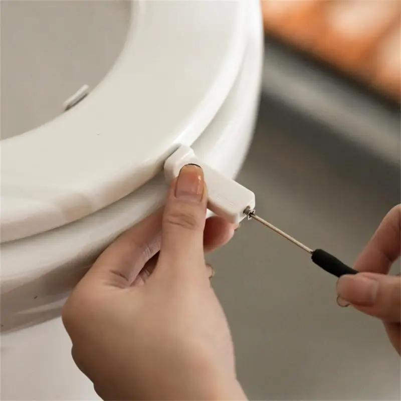 Портативные пластиковые подъемники для сидений унитазов Аксессуары для ванной комнаты Крышка сиденья для унитаза Ручка для крышки унитаза Кольцо для подъема унитаза Аксессуары для туалета