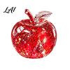 Stress Relief Toys for Kids Apple Squishy Ball Christmas Glitter Fidget Toy Soft Squeeze Balls Office Rebound Sensory Decompression Toy Adults Cute