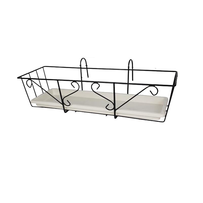 KEYSHEEL Balcony Hanging Planter Rack