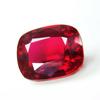Red Cushion Cut Ring Size 8 Carat Natural Ruby Loose Gemstone