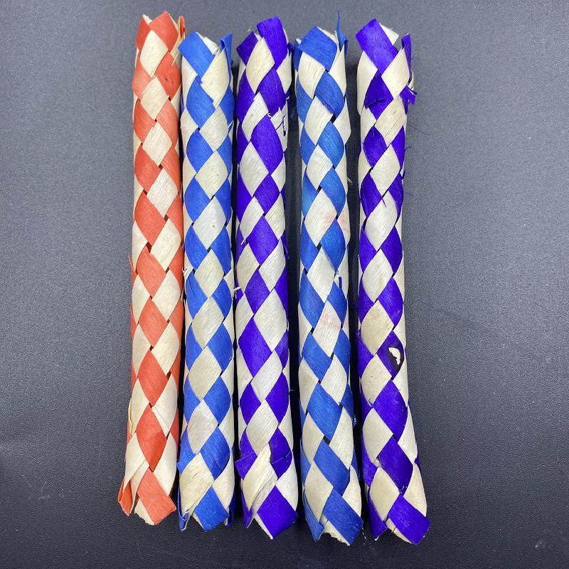 Colorful Bird Biting Toy: Paper Tubes & Parrot Cage Accessories