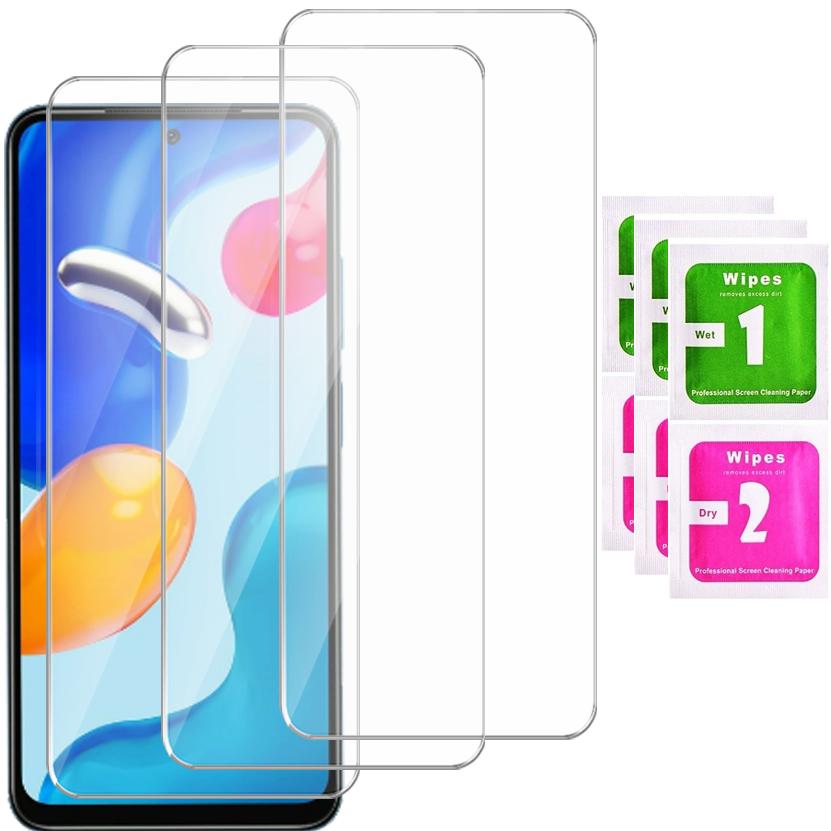 3x TEMPERED GLASS for XIAOMI REDMI NOTE 11 / 11s GLASS 9H set of 3 pieces