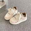 Campus Style Platform White Shoes Women's Skirt Autumn Board Shoes New Niche Cute Versatile Sports Shoes Women