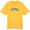 Puma Футболка с коротким рукавом и круглым вырезом Dopamine Loose Letter Print, дышащая, унисекс, флуоресцентного цвета 684366-34