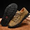 Hand Stitching Soft Sole Casual Leather Shoes Men Loafers Comfortable Driving Shoe Moccasins Man Flats Shoes