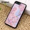 Цветочный чехол для телефона с вишневым цветением для iPhone 17 Air 16 15 14 plus 12 13 pro max coque Оболочка Fundas