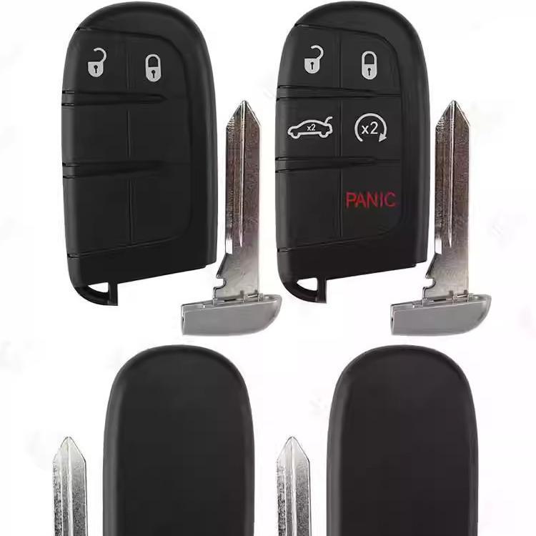 Jeep Smart Card Shell for Freeland, Fiat, Feixiang, and Chrysler Remote Control Key.