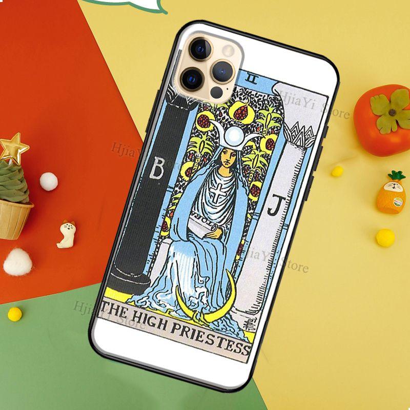 Лунная Таро Мистический тотем Чехол Для iPhone 11 14 13 Pro Max 12 mini X XR XS MAX 6 6S 7 8 Plus 5S SE 2020 Чехол для телефона
