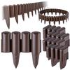 KADAX Garden Palisade Edging Fence Lawn Edging Plastic