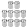 10pcs Smooth Surface Push Fit Ball Plunger No Step Design Ball Catch Latch  For Door Cupboard