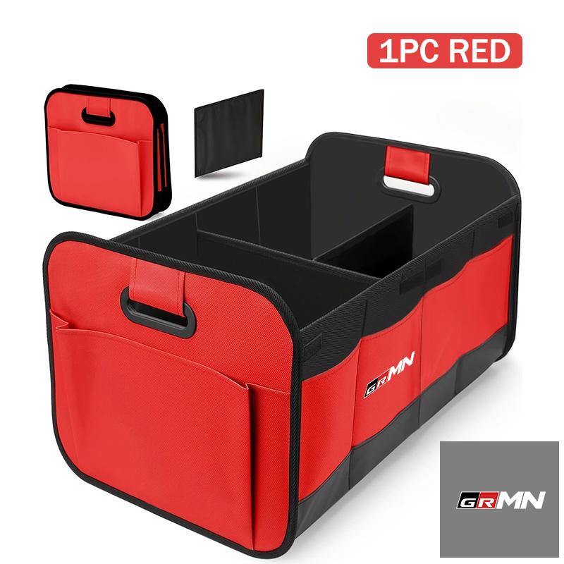 BBcn3 For Toyota Large Capacity Car Interiors Storage Box Organizer Bag Auto Accessories CHR Land Cruiser RAV4 Camry Fortuner Venza