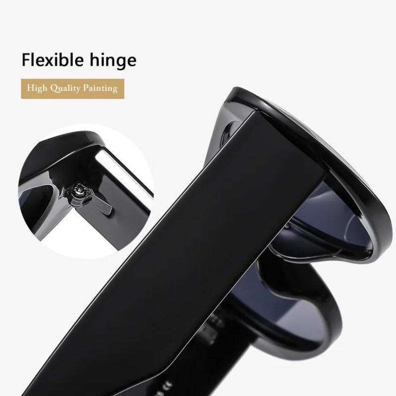 Винтажные очки-авиаторы с большой оправой для женщин и мужчин, солнцезащитные очки, дизайнерский бренд класса люкс, популярные панк-очки, очки для путешествий на открытом воздухе