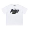 Cross-border new graffiti letter printing European and American street trendy brands loose and versatile casual men's and women's short-sleeved round
